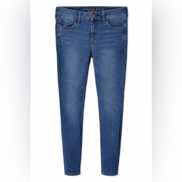 American Eagle Outfitters Denim - American Eagle Jegging Jeans Size 6 Regular Medium Wash Stretch Skinny Fit